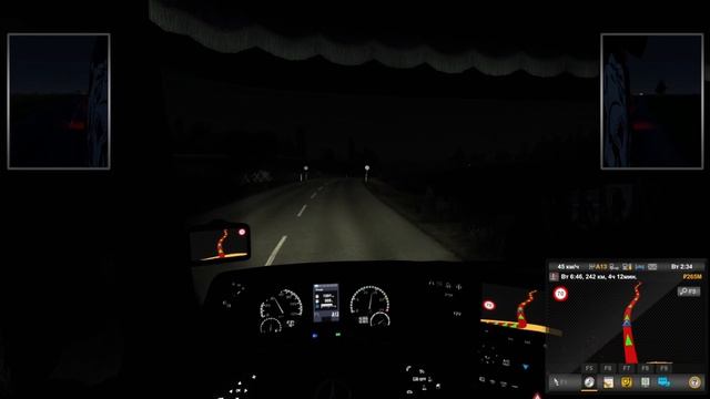 Euro Truck Simulator 2 [ доставляем большие трубы ] ( 22т ) 432 км смотреть онлайн