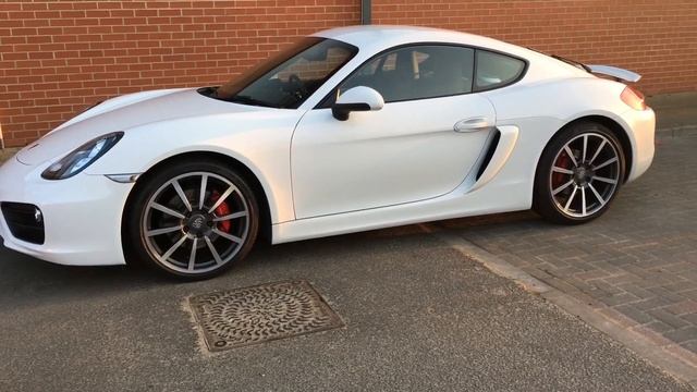 Porsche Cayman S 981 GT4 Side Scoop Vent Conversion смотреть онлайн