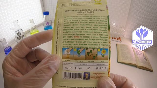 Цинния Полосатые Леденцы смесь окрасок. Аэлита смотреть онлайн