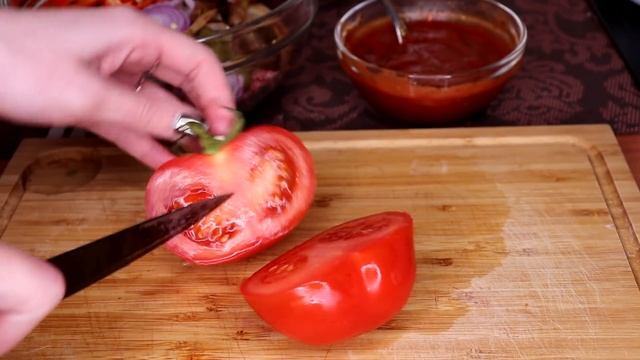 Рецепт домашней пиццы с ананасами и фаршем (барбекю), тесто своими руками Mukbang VERNYAEVA