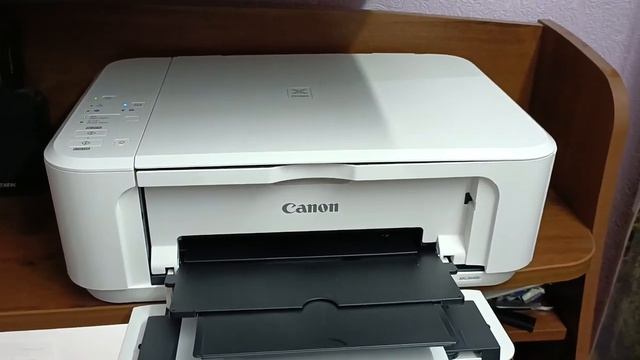 Ксерокопия чека с помощью МФУ Canon Pixma MG3640S смотреть онлайн
