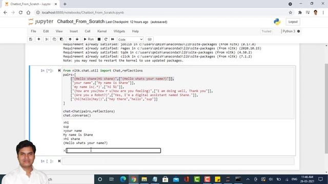 Python Chat Bot from Scratch Part 6 смотреть онлайн