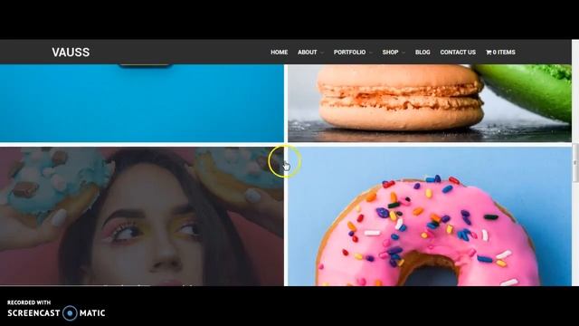 Vauss Portfolio and Personal Services WordPress Theme смотреть онлайн