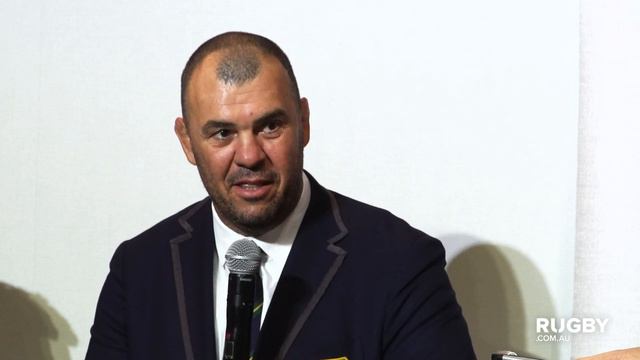 Wallabies officially welcomed, Cheika coy on backrow смотреть онлайн
