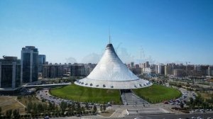 Астана 2023. Все достопримечательности современного мегаполиса с высоты птичьего полета.