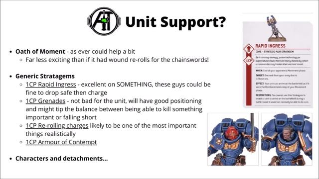 Assault Intercessors with Jump Packs - Looking Good in Codex Space Marines? Unit Review + Tactics смотреть онлайн