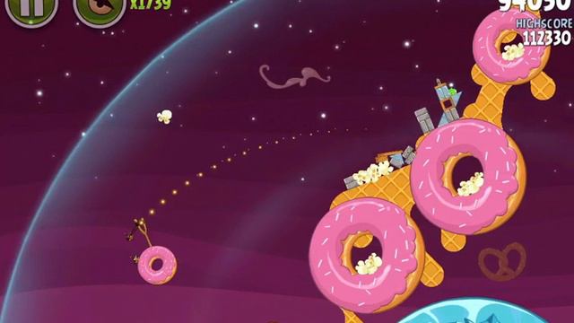 Angry Birds Space Utopia 4-11 3 stars смотреть онлайн