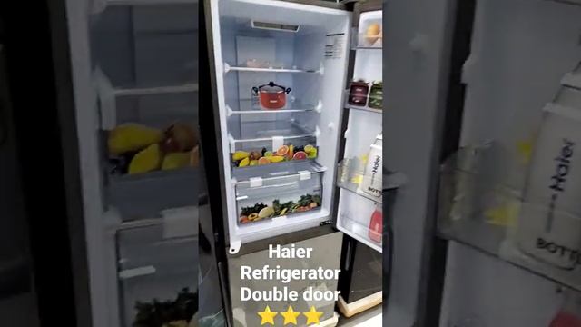 Haier Refrigerator Double door ⭐⭐⭐ 256L #haierrefrigerator #pathan #pathanmovie #lgrefrigerator смотреть онлайн