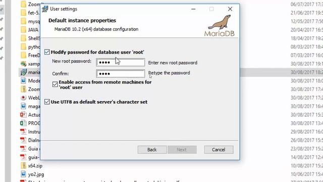 Instalando SGBD MariaDB 10.2 смотреть онлайн