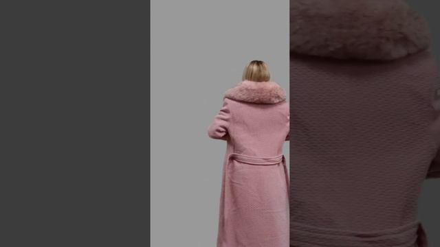 Пальто зимнее женское с меховым воротником смотреть онлайн