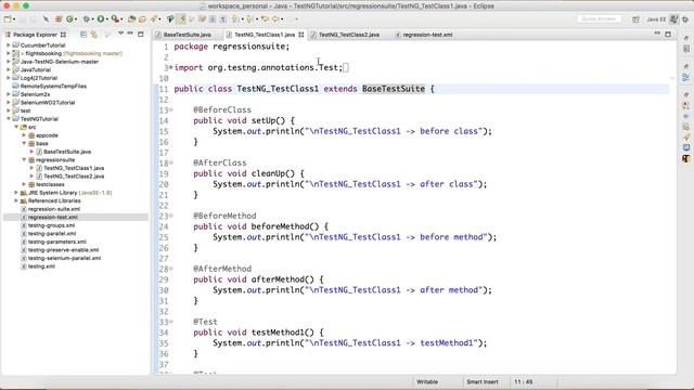 4.7 TestNG Annotations And Asserts BeforeTest And AfterTest Annotations смотреть онлайн