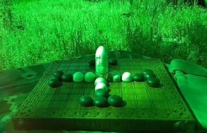 Партия в таблут "Крыло", часть 2 - осада.