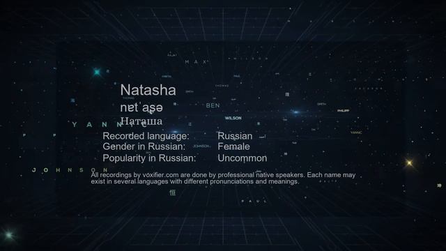 How to Pronounce Natasha (Наташа) in Russian - Voxifier.com смотреть онлайн