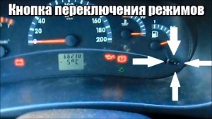 Описание панели приборов Лада  Калина