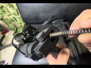 Антибздун для складного приклада винтовки Егерь от РОК