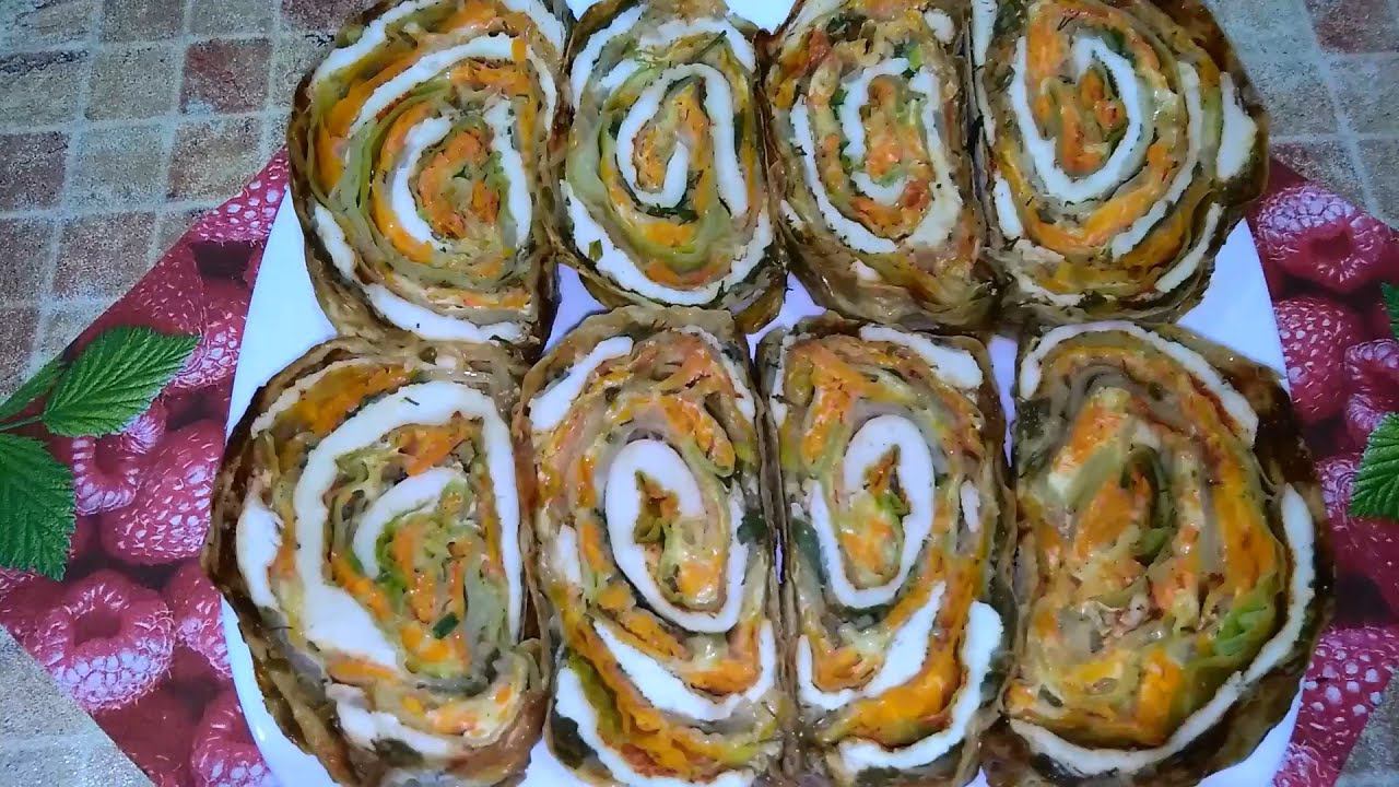 Интересный рулет и запеканка из курицы и овощей. Вкусно и полезно. ЕШЬ И ХУДЕЙ. Архив. смотреть онлайн