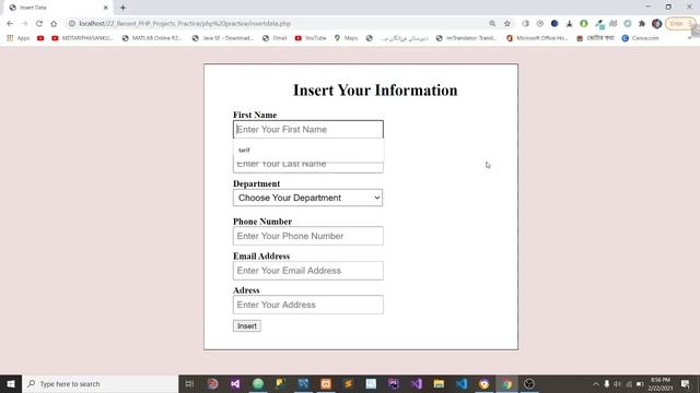 How to Insert Data Into Database With PHP & MySQL Bangla Tutorial || Insert Database PHP SQL Bangla смотреть онлайн