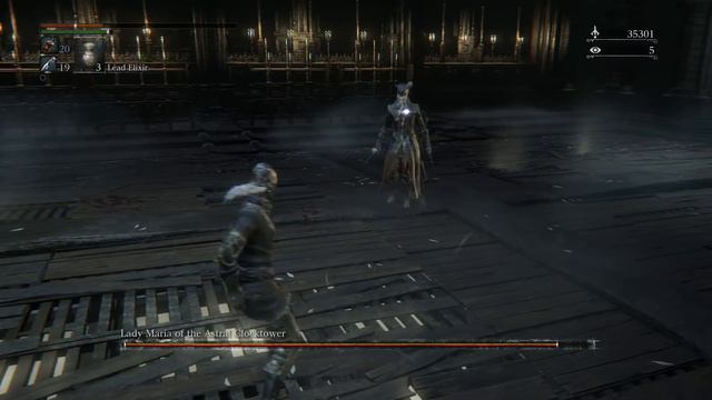 Bloodborne The Old Hunters Walkthrough Part 6 Lady Maria Boss Fight смотреть онлайн