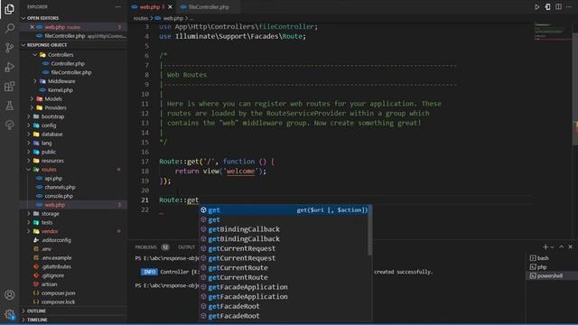 23-Laravel 9Tutorial Http Response part-2 смотреть онлайн