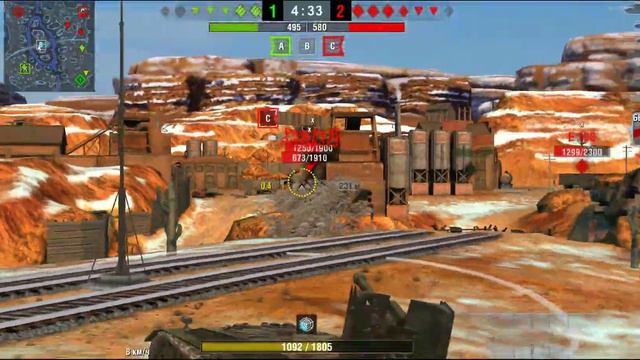 WOT blitz. Grille 15 (Выполняю роль танка в игре) смотреть онлайн