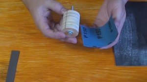 Как сделать шлифовальную насадку на дрель