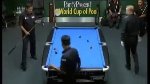 9 Ball World Cup of Pool 2006 Doubles Reyes & Bustamante vs Strickland & Morris final Part1 смотреть онлайн