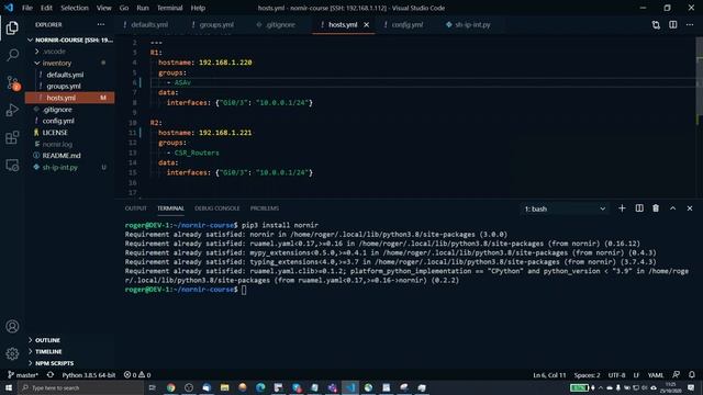 Nornir Python Tutorial // Introduction to Nornir and sample script смотреть онлайн