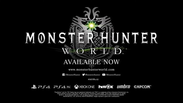 Monster Hunter World - Новый монстр Behemoth из FF смотреть онлайн