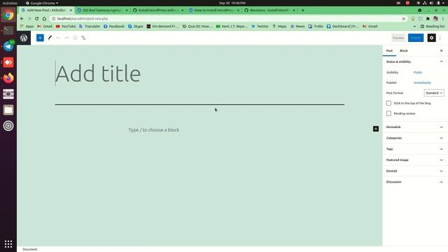 WordPress install on Ubuntu смотреть онлайн