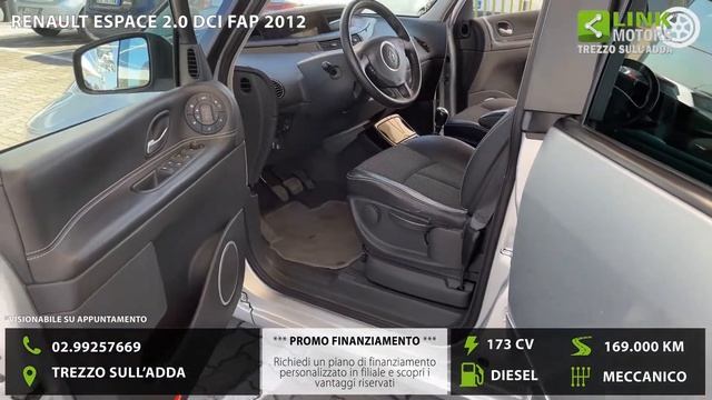 RENAULT Grand Espace 2.0 dCi 175CV Celsium смотреть онлайн