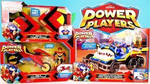КРУТЫЕ ИГРУШКИ POWER PLAYERS от TOY.RU 2021! Игровые наборы, байк и тачка по мультику ПАУЭР ПЛЕЙЕРС