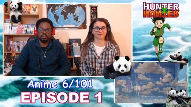 BEGINNING OF AN ADVENTURE! Hunter x Hunter Episode 1 Reaction смотреть онлайн