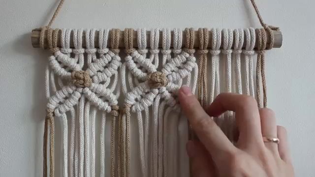 How to make a Macrame Shelf Home Decoration DIY Macrame for Begginers_[360p].mp4 смотреть онлайн