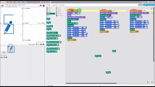Tutorial 9: Write your name with a Marker смотреть онлайн