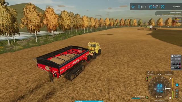 FS22 карта Новгородовка КОНТРАКТ Сбор Урожая Часть 24 смотреть онлайн