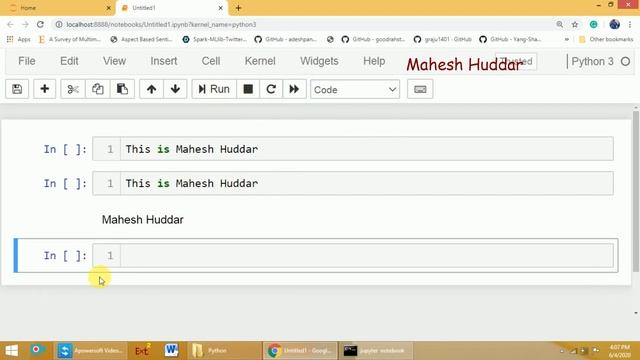 How to use Jupyter Notebook IDE to write and execute python programs смотреть онлайн