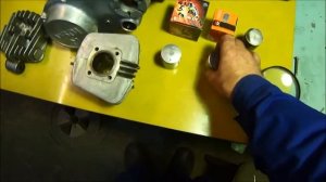 Как интегрировать поршень от хонды дио на Карпаты с V501 M