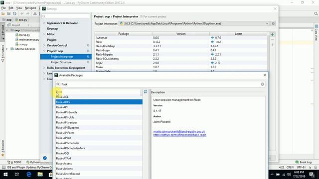 How to download and install python packages by using pycharm Idle ! смотреть онлайн