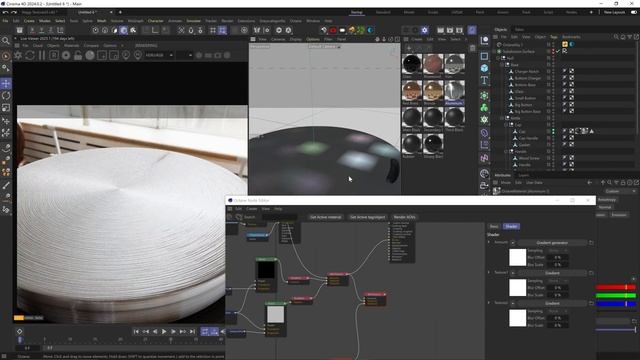 Cinema 4D Tutorial - Texturing & Lighting the Fellow Stagg EKG Studio Pro (Octane) смотреть онлайн