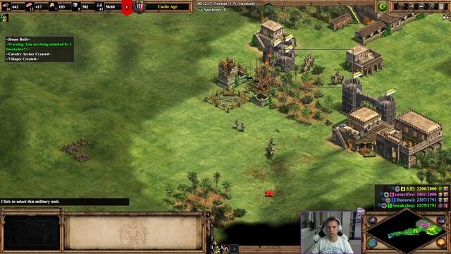 БЕСКОНЕЧНАЯ ОБОРОНА | Командная игра от Винча в Age of Empires 2 смотреть онлайн