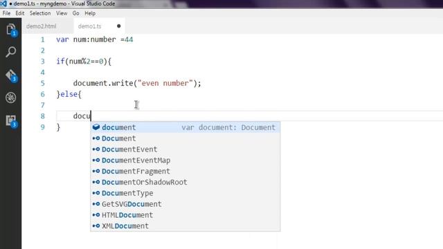 TypeScript If Else Statement смотреть онлайн