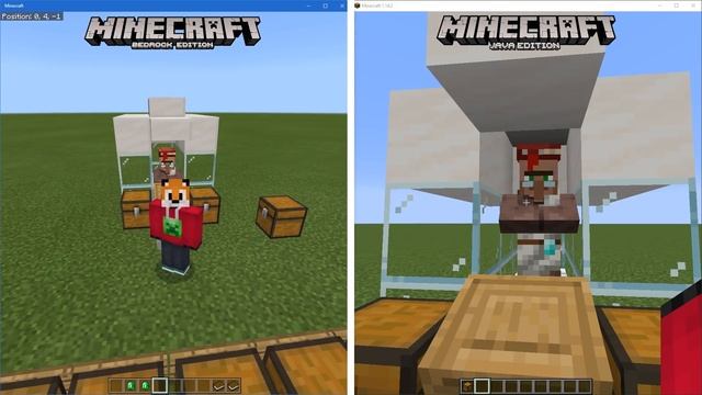 Minecraft Bugs| TRADING DISPARITY | Bedrock VS JAVA | Minecraft Bedrock Edition (MCBE) смотреть онлайн