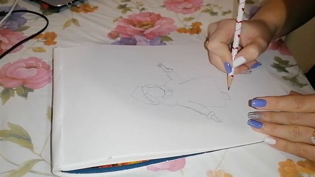 Как нарисовать снегурочку, рисунок карандашом смотреть онлайн