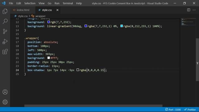 Cookie Consent Box using HTML CSS & JavaScript | Coding Karunadu #newtoyou смотреть онлайн