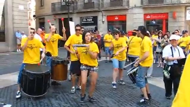 Забастовка таксистов в Барселоне.AVI смотреть онлайн