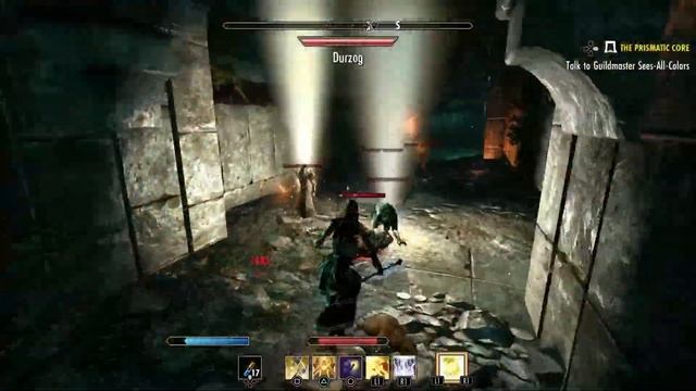 Elder Scrolls Online Ps4 Solo public dungeon Templar. смотреть онлайн