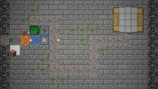Minecraft Tower Defense Dungeon смотреть онлайн