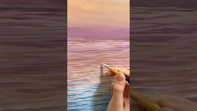 Новая картина? (инст: stepalinka) #художник #живопись #art #artist #акрил #рисую #море #seaart смотреть онлайн