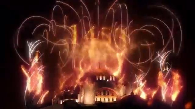 представление в мечети Айя-София по случаю годовщины открытия Константинополя Османской империей. смотреть онлайн