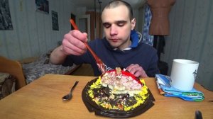 МУКБАНГ АСМР  ТОРТ " БОЖЬЯ КОРОВКА " / CAKE / СЛАДОСТИ / ЧАЙ / ДЕСЕРТ / EATING ASMR Mukbang #406